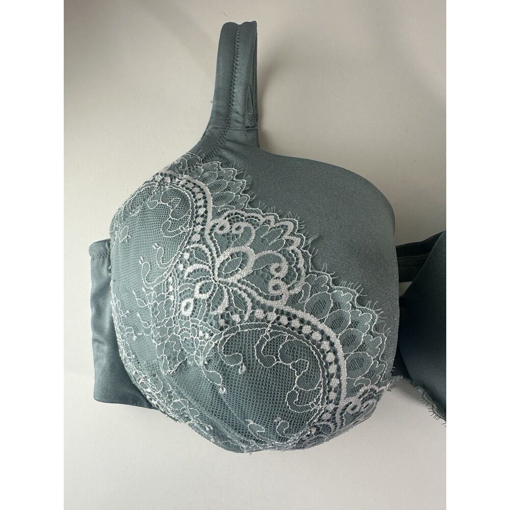 ✨2/$20 *Flaw Cacique Lane Bryant Lightly Lined Full Coverage Bra Plus Size 42DD - Picture 3 of 11